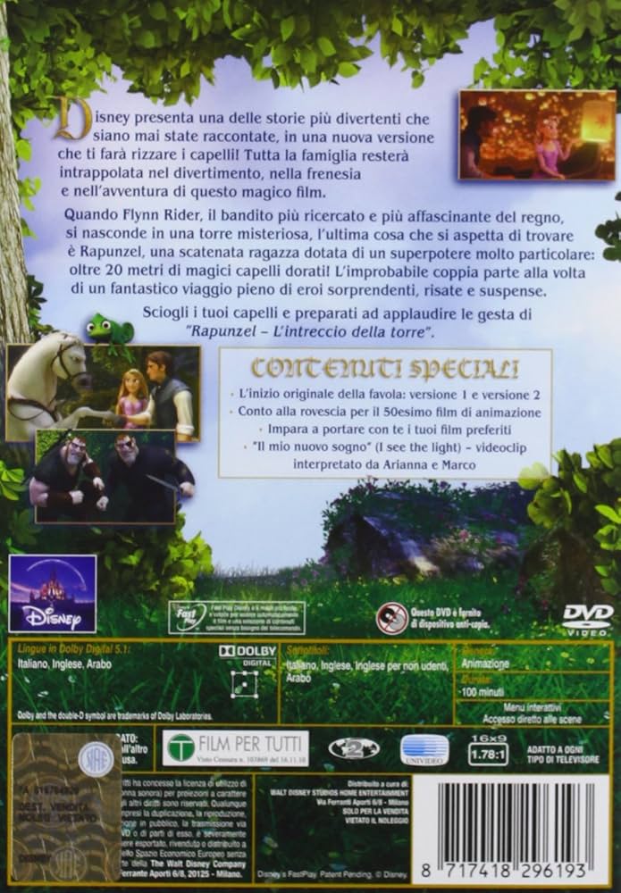 Amazon.com: Rapunzel - L'Intreccio Della Torre [Italian